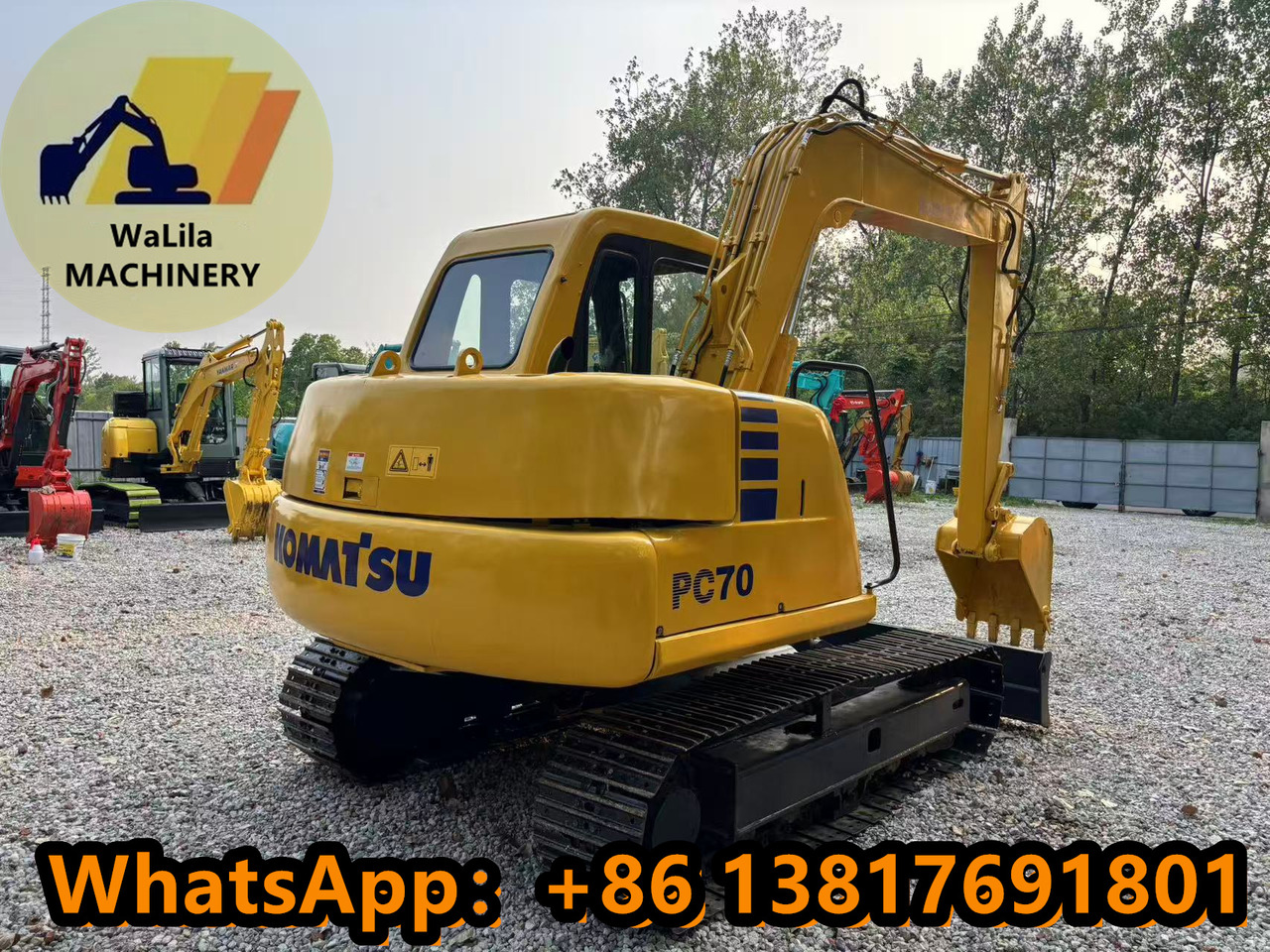 Komatsu 70-6 - Мини багер: слика 3 Komatsu 70-6 - Мини багер: слика 3