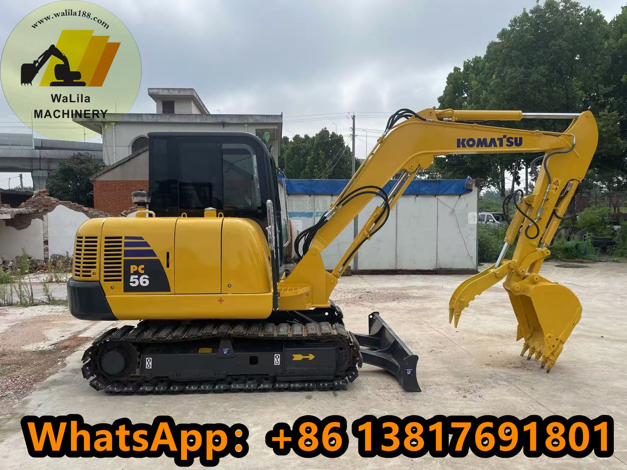 Komatsu PC 56-7 PC56-7 - Мини багер: слика 1 Komatsu PC 56-7 PC56-7 - Мини багер: слика 1