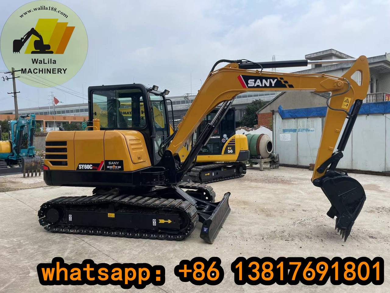 SANY SANY60C - Мини багер: слика 1 SANY SANY60C - Мини багер: слика 1