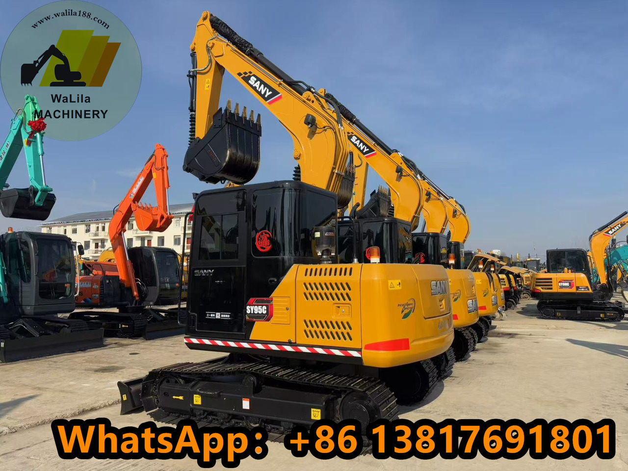 SANY Sany heavy industry 95 excavator - Мини багер: слика 1 SANY Sany heavy industry 95 excavator - Мини багер: слика 1