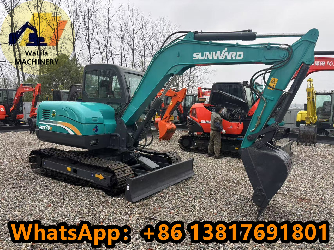 SUNWARD SWE70 - Мини багер: слика 5 SUNWARD SWE70 - Мини багер: слика 5