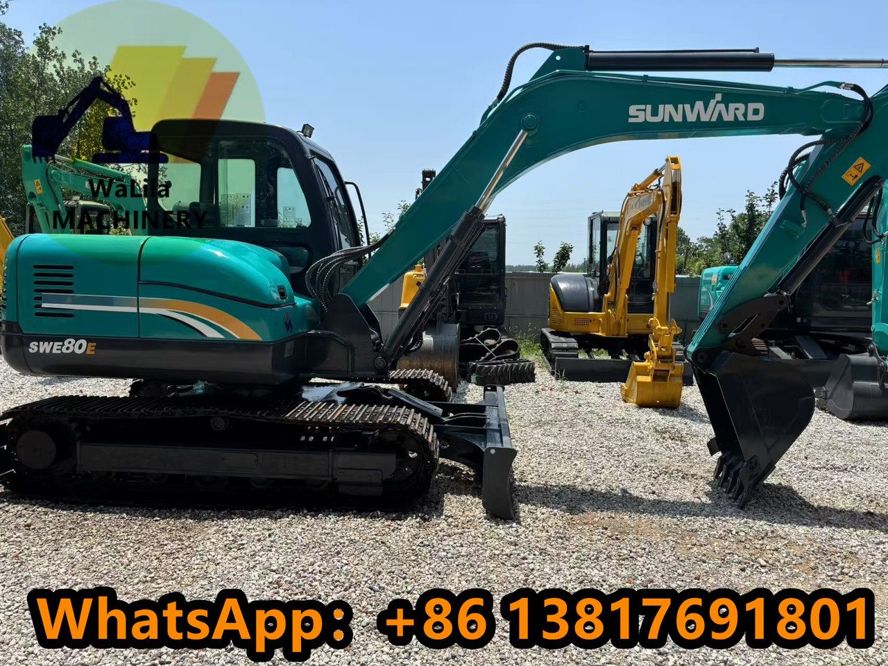 SUNWARD SWE80 - Мини багер: слика 5 SUNWARD SWE80 - Мини багер: слика 5