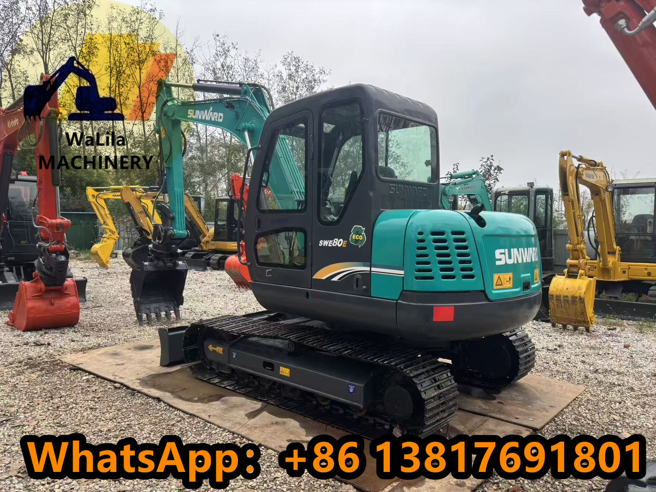 SUNWARD SWE80E9 - Мини багер: слика 5 SUNWARD SWE80E9 - Мини багер: слика 5