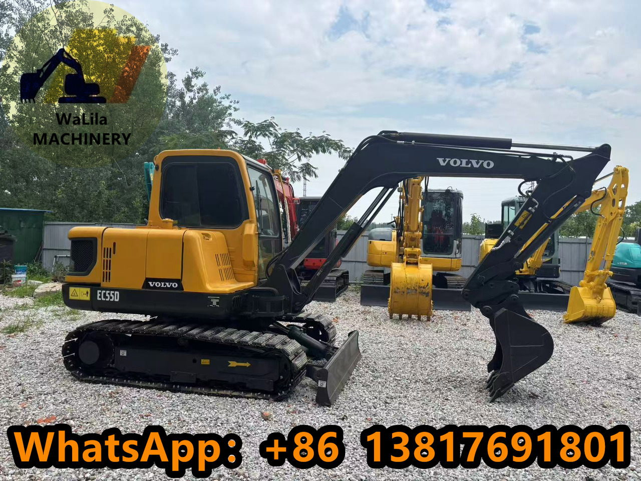 VOLVO EC55 - Мини багер: слика 5 VOLVO EC55 - Мини багер: слика 5