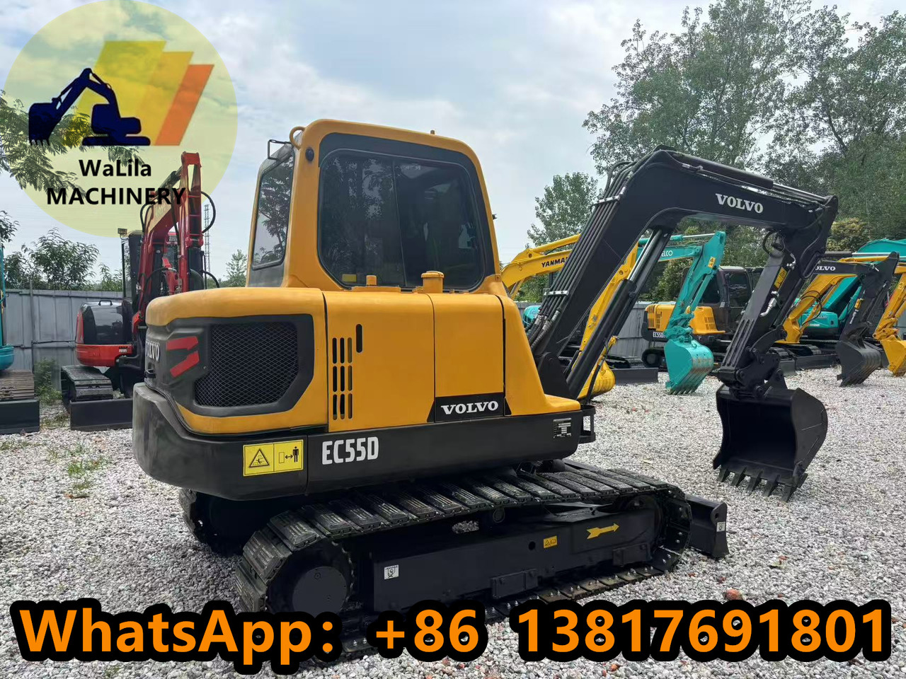 VOLVO EC55 - Мини багер: слика 3 VOLVO EC55 - Мини багер: слика 3