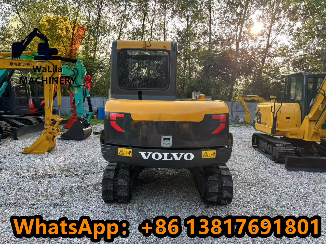 VOLVO EC55 Rubber track version - Мини багер: слика 5 VOLVO EC55 Rubber track version - Мини багер: слика 5