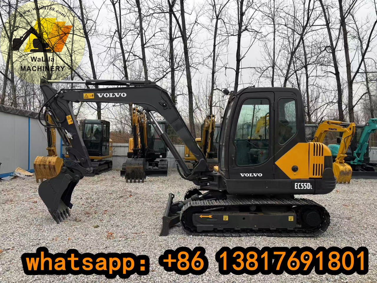 Volvo EC55D - Мини багер: слика 4 Volvo EC55D - Мини багер: слика 4