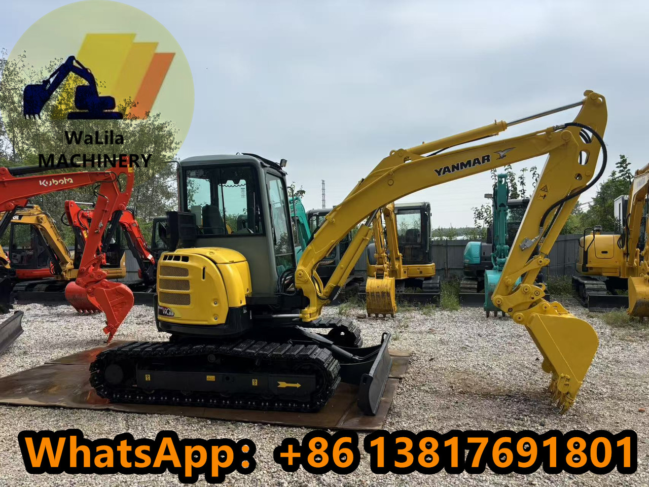 YANMAR VIO55 - Мини багер: слика 1 YANMAR VIO55 - Мини багер: слика 1