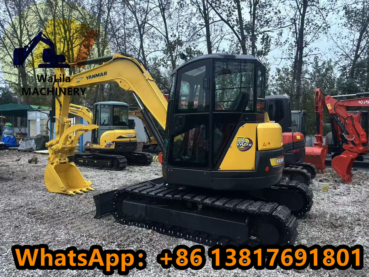 YANMAR VIO75 - Мини багер: слика 1 YANMAR VIO75 - Мини багер: слика 1