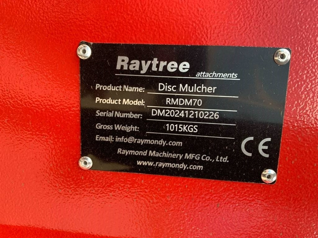 Raytree RMDM70 Mulcher - Шумски мулчер: слика 4 Raytree RMDM70 Mulcher - Шумски мулчер: слика 4