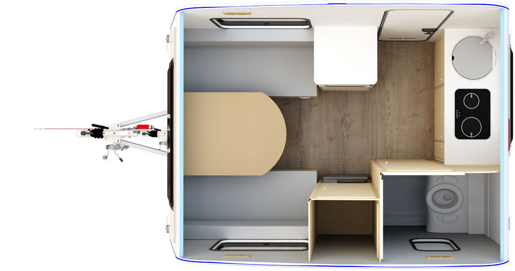 Niewiadów NT-SPORT przyczepa kempignowa caravan - best prices - Камп приколка: слика 4 Niewiadów NT-SPORT przyczepa kempignowa caravan - best prices - Камп приколка: слика 4