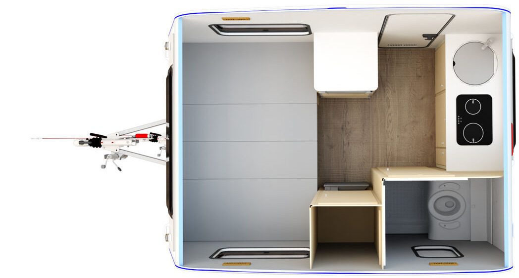 Niewiadów NT-SPORT przyczepa kempignowa caravan - best prices - Камп приколка: слика 3 Niewiadów NT-SPORT przyczepa kempignowa caravan - best prices - Камп приколка: слика 3