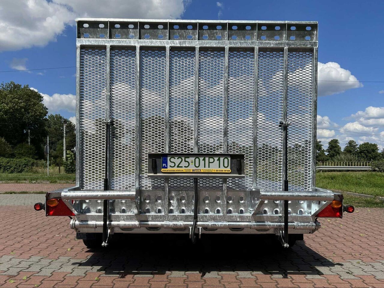 Wiola Pod sprzęt budowlany B3540 MAXX 3500kg - Приколка за градежни машини: слика 3 Wiola Pod sprzęt budowlany B3540 MAXX 3500kg - Приколка за градежни машини: слика 3