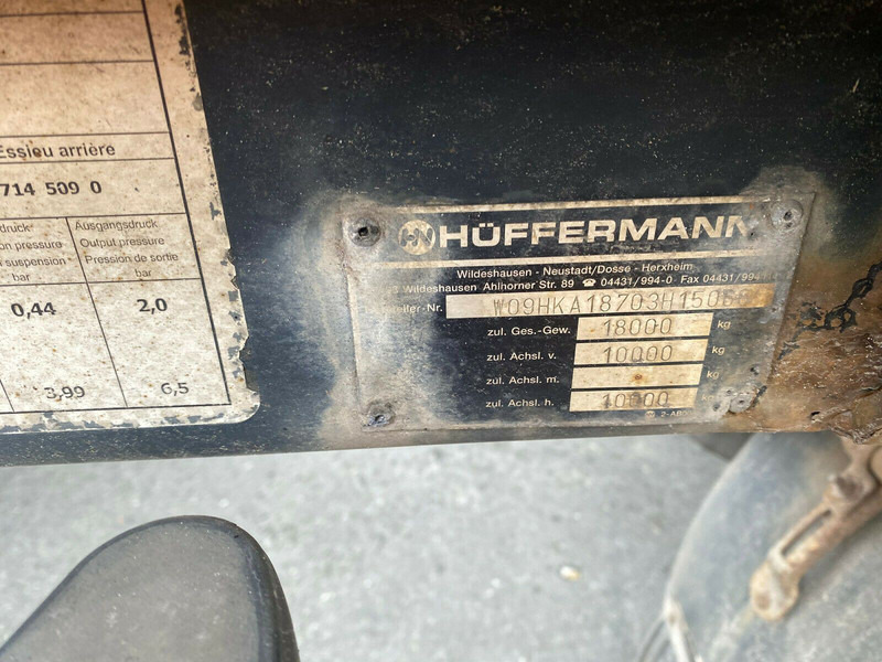 Huffermann HKA 1870 Abrollanhänger - Роло/ Подизач приколка: слика 3 Huffermann HKA 1870 Abrollanhänger - Роло/ Подизач приколка: слика 3