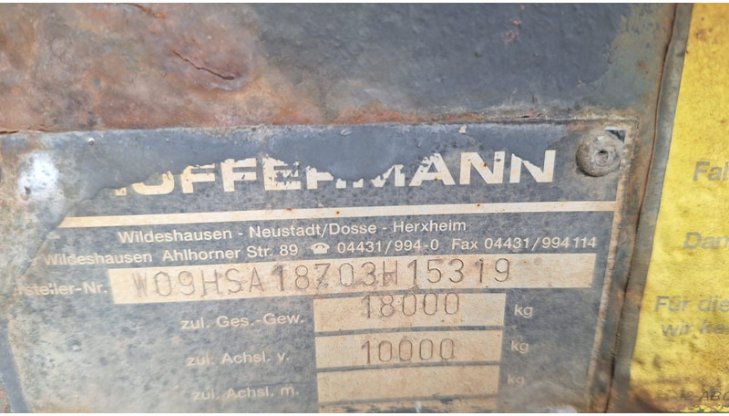 Huffermann HSA 1870 Abrollanhänger - Роло/ Подизач приколка: слика 5 Huffermann HSA 1870 Abrollanhänger - Роло/ Подизач приколка: слика 5