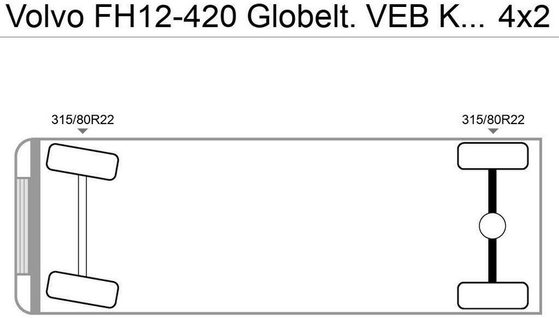 Volvo FH12-420 Globelt. VEB Klima Kipphydraulik - Камион влекач: слика 5 Volvo FH12-420 Globelt. VEB Klima Kipphydraulik - Камион влекач: слика 5