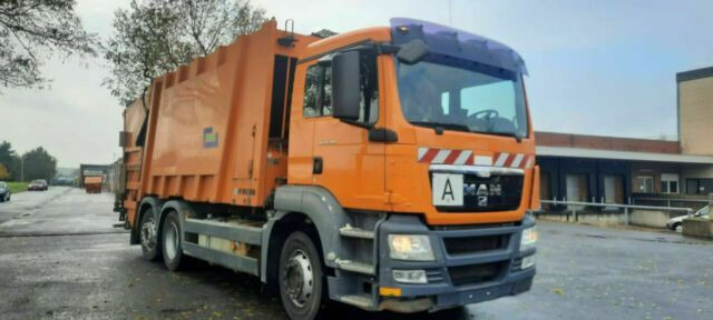 MAN 26.320 Müllwagen Faun Variopress - Камион за ѓубре: слика 1 MAN 26.320 Müllwagen Faun Variopress - Камион за ѓубре: слика 1