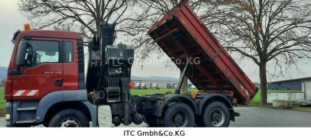 MAN 26.440TGS Kipper+Kran Meiller/Stahl - Кипер, Камион со кран: слика 5 MAN 26.440TGS Kipper+Kran Meiller/Stahl - Кипер, Камион со кран: слика 5