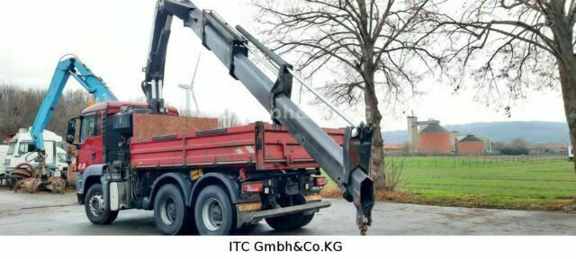 MAN 26.440TGS Kipper+Kran Meiller/Stahl - Кипер, Камион со кран: слика 4 MAN 26.440TGS Kipper+Kran Meiller/Stahl - Кипер, Камион со кран: слика 4