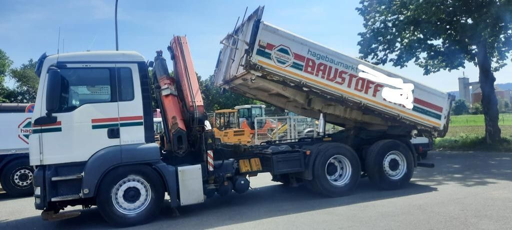 MAN TGS 26.400 Kipper Mit Kran/Funk - Кипер, Камион со кран: слика 3 MAN TGS 26.400 Kipper Mit Kran/Funk - Кипер, Камион со кран: слика 3