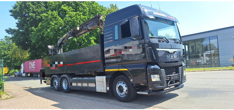 MAN TGX 26.440 6x2 LLW Pritsche mit Kran Palfinge - Камион со платформа, Камион со кран: слика 4 MAN TGX 26.440 6x2 LLW Pritsche mit Kran Palfinge - Камион со платформа, Камион со кран: слика 4