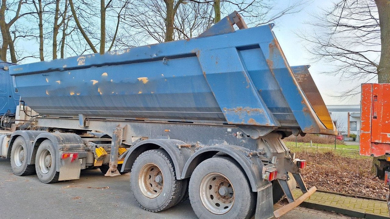 Meiller TR 2 Kippmulde 24 Kubik Stahl Zwillingsbereiffu - Кипер полуприколка: слика 1 Meiller TR 2 Kippmulde 24 Kubik Stahl Zwillingsbereiffu - Кипер полуприколка: слика 1