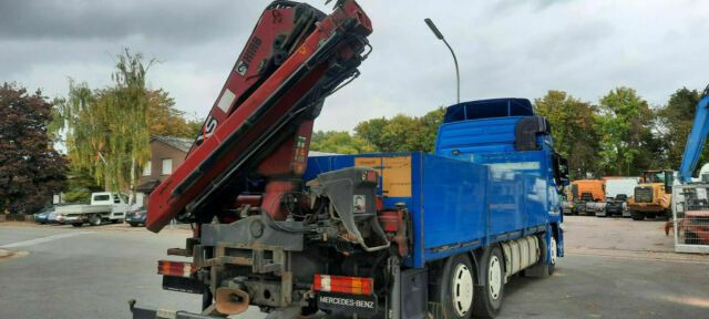 Mercedes-Benz 2544 Pritsche mit Kran Hiab XS am Heck - Камион со платформа, Камион со кран: слика 4 Mercedes-Benz 2544 Pritsche mit Kran Hiab XS am Heck - Камион со платформа, Камион со кран: слика 4