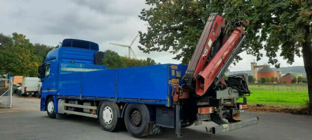 Mercedes-Benz 2544 Pritsche mit Kran Hiab XS am Heck - Камион со платформа, Камион со кран: слика 3 Mercedes-Benz 2544 Pritsche mit Kran Hiab XS am Heck - Камион со платформа, Камион со кран: слика 3