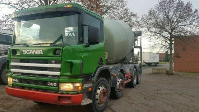 Scania 124-380PS 8x4 9-Qubik Stetter Euro:4 ZF-Schalte - Камион миксер за бетон: слика 2 Scania 124-380PS 8x4 9-Qubik Stetter Euro:4 ZF-Schalte - Камион миксер за бетон: слика 2