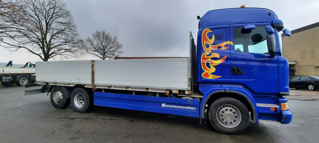 Scania G440 Pritsche 6x2 Kran am Heck vor. - Камион со платформа, Камион со кран: слика 3 Scania G440 Pritsche 6x2 Kran am Heck vor. - Камион со платформа, Камион со кран: слика 3