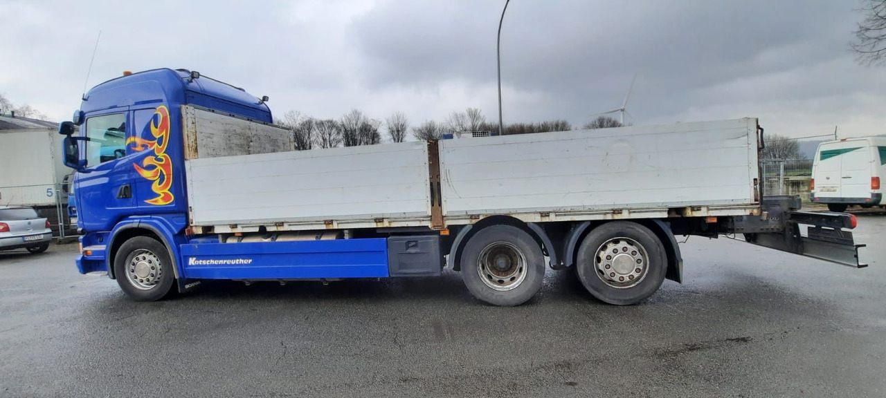 Scania G440 Pritsche 6x2 Kran am Heck vor. - Камион со платформа, Камион со кран: слика 5 Scania G440 Pritsche 6x2 Kran am Heck vor. - Камион со платформа, Камион со кран: слика 5
