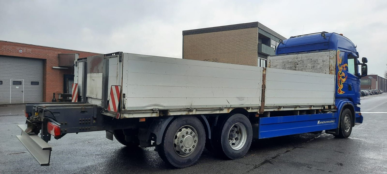 Scania G440 Pritsche 6x2 Kran am Heck vor. - Камион со платформа, Камион со кран: слика 4 Scania G440 Pritsche 6x2 Kran am Heck vor. - Камион со платформа, Камион со кран: слика 4