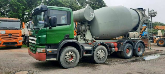 Scania P340PS 4-Achser 8x4 Betonmischer Euro:4 - Камион миксер за бетон: слика 1 Scania P340PS 4-Achser 8x4 Betonmischer Euro:4 - Камион миксер за бетон: слика 1