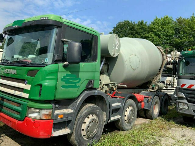 Scania P340PS 8x4 Blatt/Blatt 1-Hand - Камион миксер за бетон: слика 1 Scania P340PS 8x4 Blatt/Blatt 1-Hand - Камион миксер за бетон: слика 1