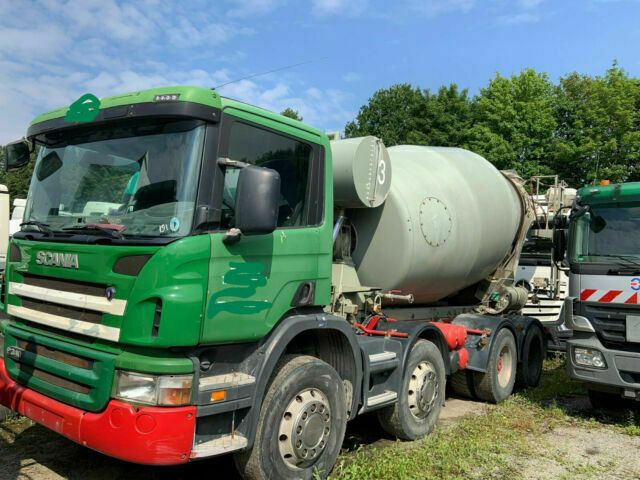 Scania P340PS 8x4 Blatt/Blatt 1-Hand - Камион миксер за бетон: слика 2 Scania P340PS 8x4 Blatt/Blatt 1-Hand - Камион миксер за бетон: слика 2