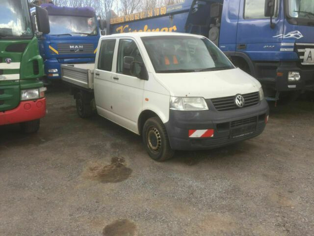 Volkswagen T5 Pritsche Doka - Комбе со отворен сандак, Комби со двојна кабина: слика 1 Volkswagen T5 Pritsche Doka - Комбе со отворен сандак, Комби со двојна кабина: слика 1