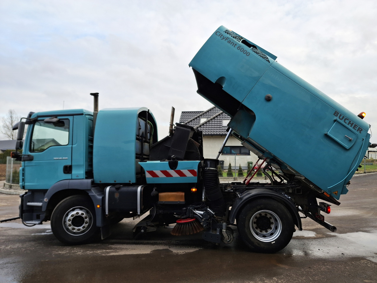 Возило за метење MAN 18.290 Zamiatarka Kehrmaschine BUCHER PM10 L/R Karcher: слика 19