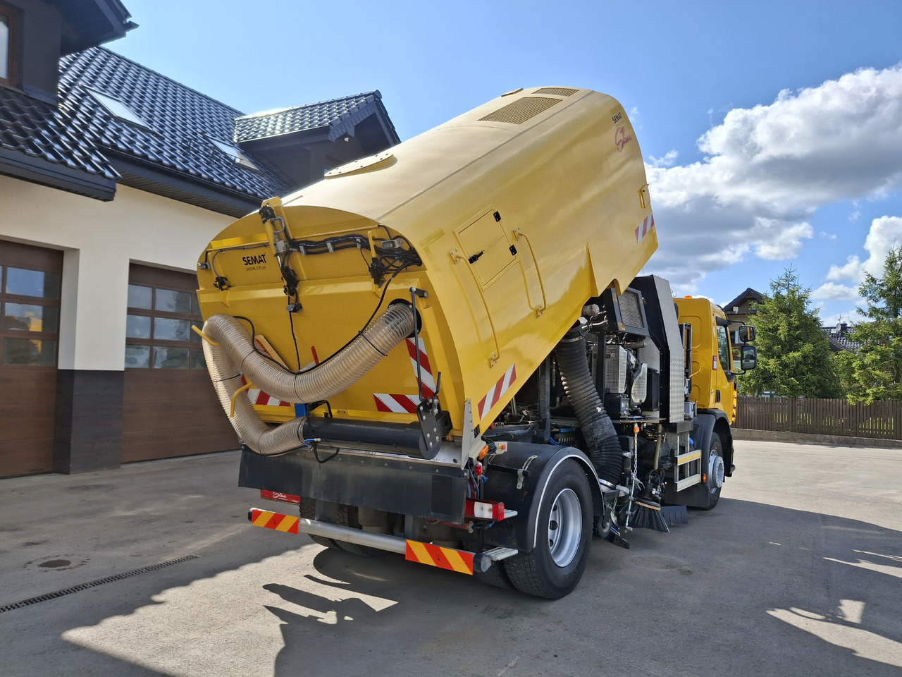 Возило за метење RENAULT C280 Kehrmaschine Zamiatarka SEMAT Zoeller FAUN Karcher L/R 2 Motoren 2018r 740 Mth Euro 6: слика 33