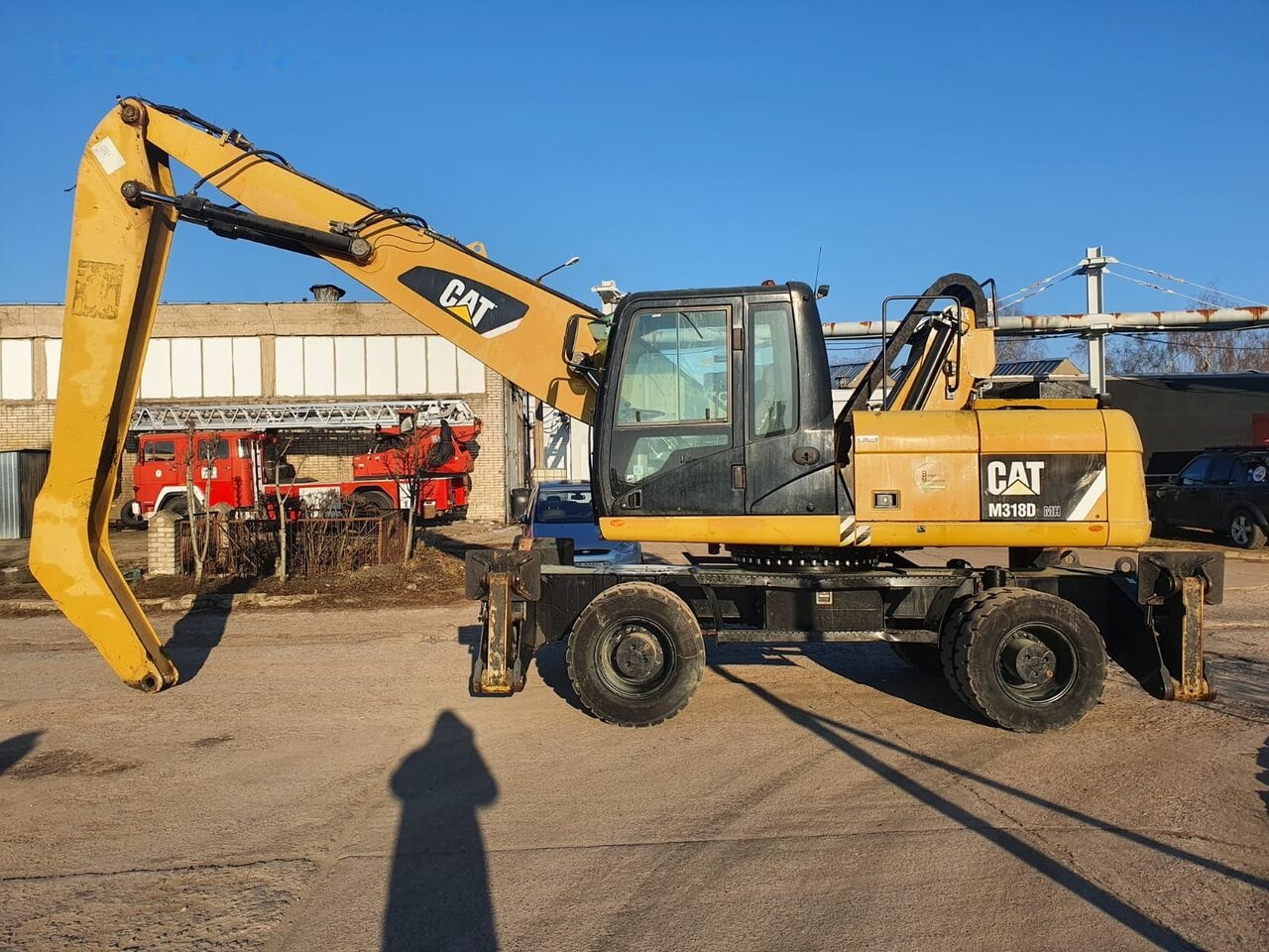 Caterpillar 318 D MH - Справувач со отпад/ Индустрија: слика 1 Caterpillar 318 D MH - Справувач со отпад/ Индустрија: слика 1