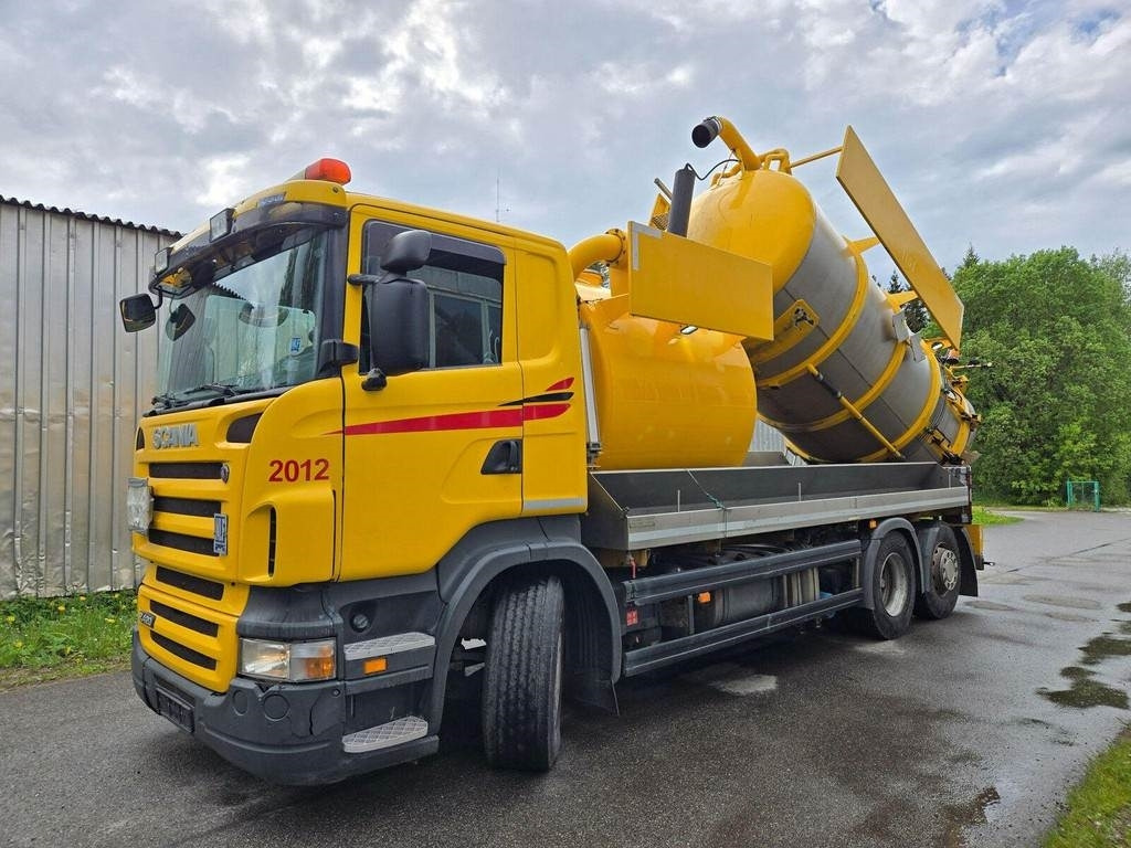Scania R420 6X2 ADR AMPHITECH VORTEX 13m³ - Вакуумски камион: слика 1 Scania R420 6X2 ADR AMPHITECH VORTEX 13m³ - Вакуумски камион: слика 1