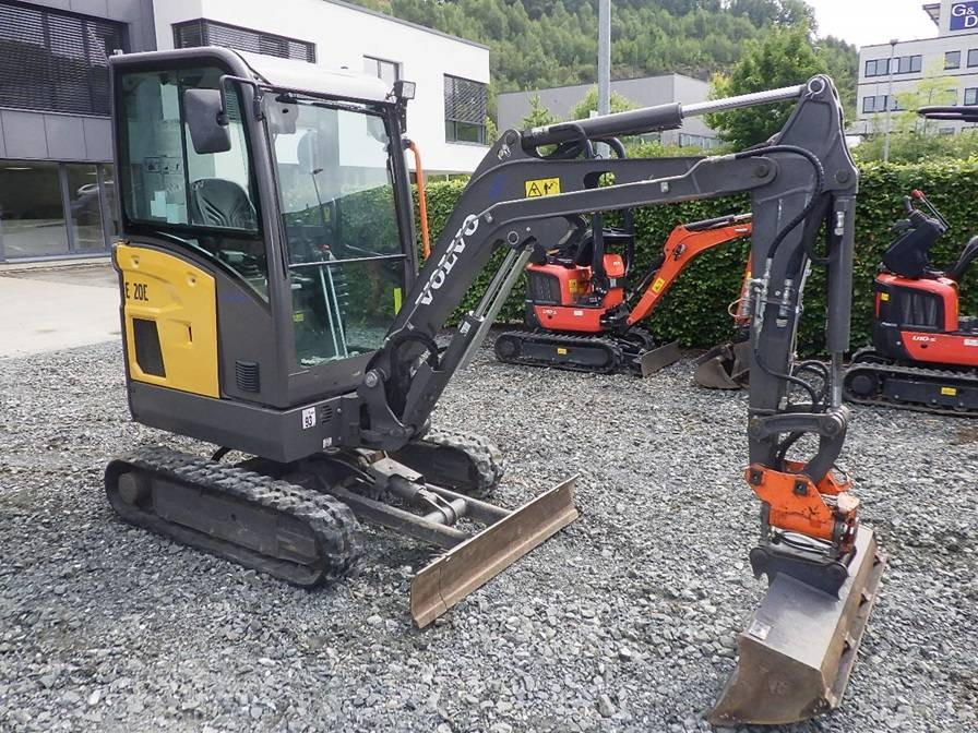 Volvo EC 20 E  - Мини багер: слика 3 Volvo EC 20 E  - Мини багер: слика 3