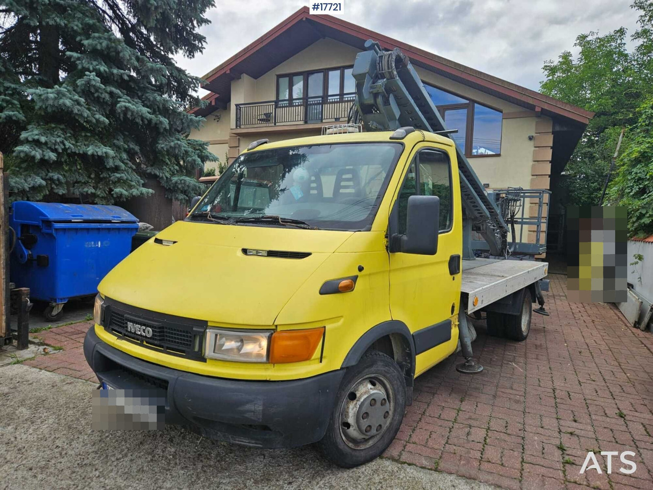 2000 Iveco Daily 35C11 - Дигачка платформа на приколка: слика 4 2000 Iveco Daily 35C11 - Дигачка платформа на приколка: слика 4