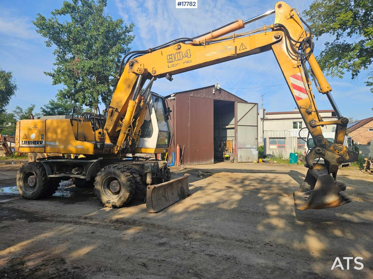 2002 Liebherr A 904 - Багер на тркала: слика 4 2002 Liebherr A 904 - Багер на тркала: слика 4