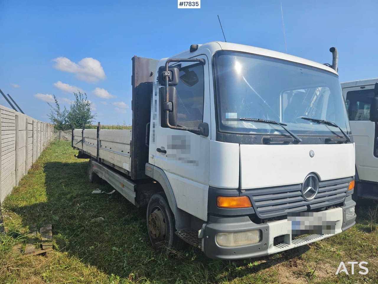 2003 Mercedes Atego 918 - Камион со платформа: слика 2 2003 Mercedes Atego 918 - Камион со платформа: слика 2