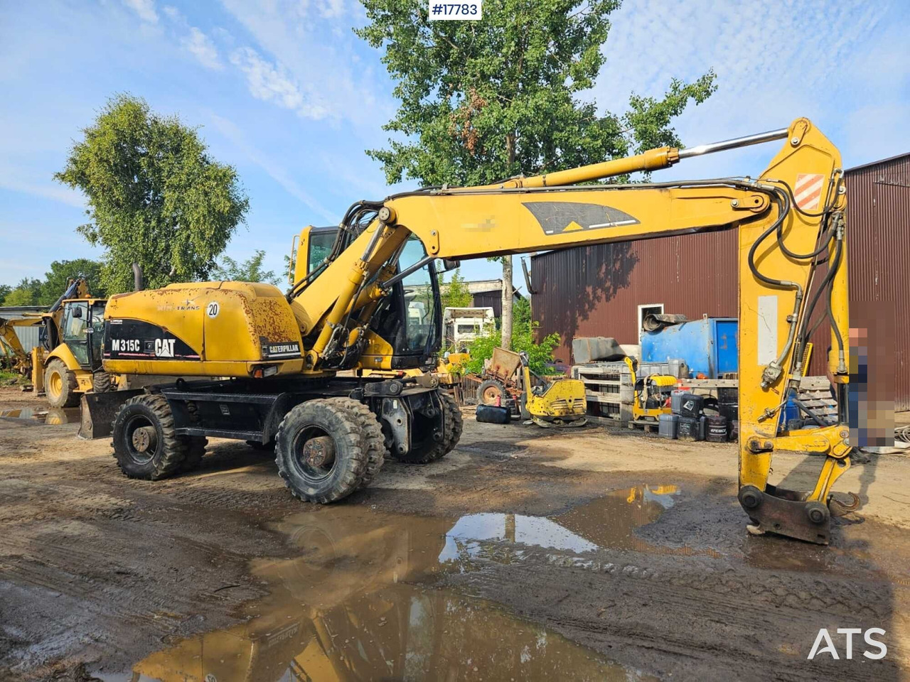 2006 CAT M315C - Багер на тркала: слика 3 2006 CAT M315C - Багер на тркала: слика 3