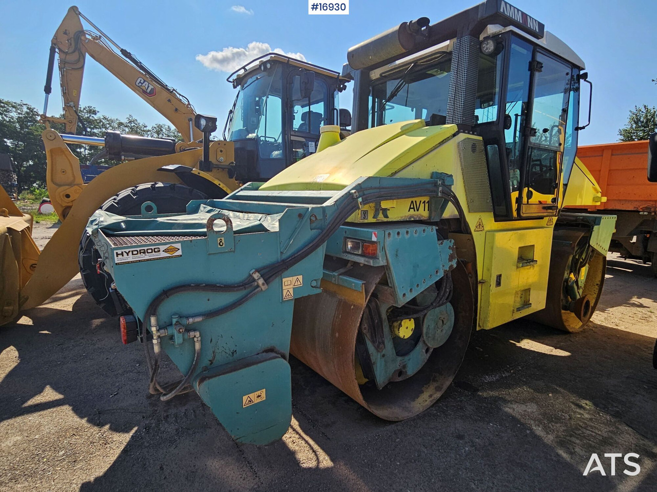 2008 Ammann AV 115-2 Hydro spreader - Ваљак за пат: слика 1 2008 Ammann AV 115-2 Hydro spreader - Ваљак за пат: слика 1