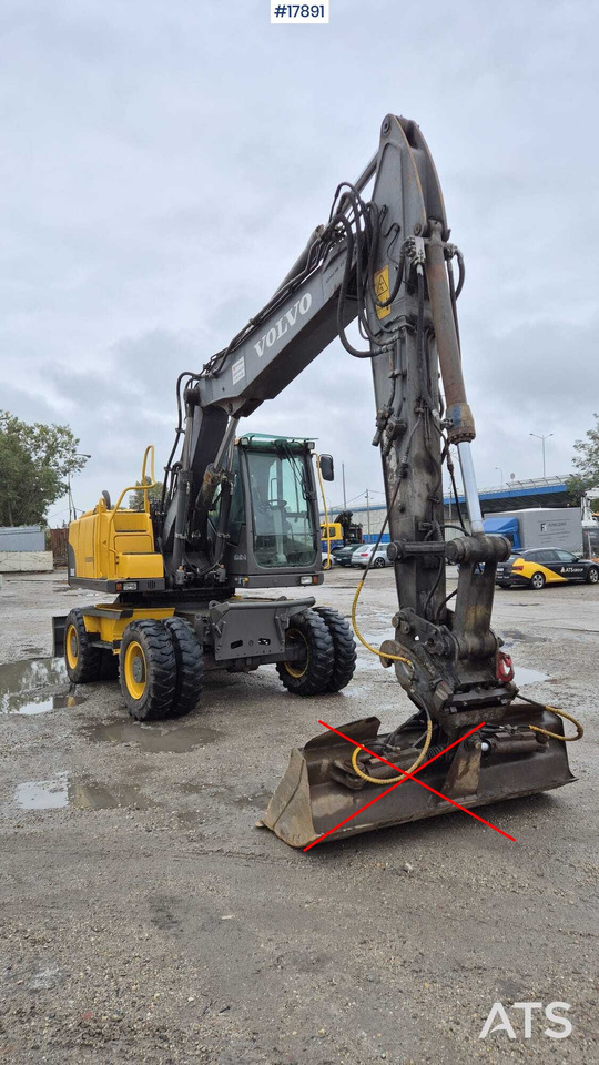 2009 Volvo EW 160C - Багер на тркала: слика 4 2009 Volvo EW 160C - Багер на тркала: слика 4