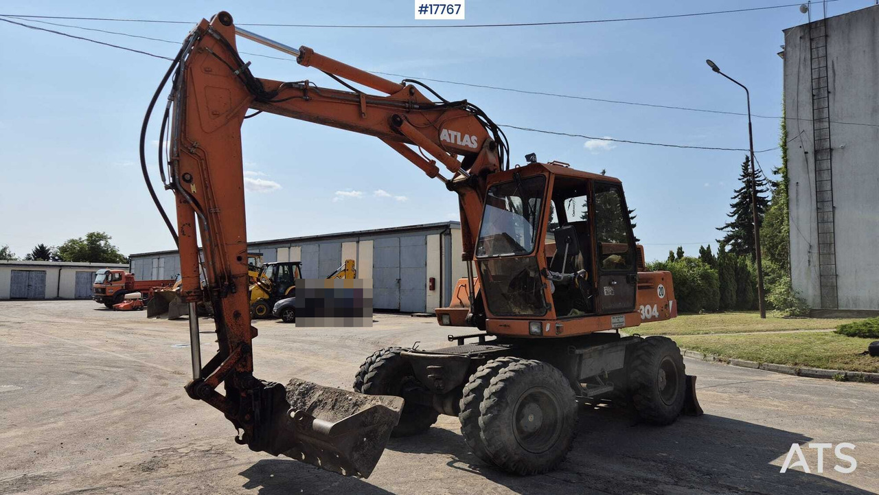 Багер на тркала ATLAS 1304 wheeled excavator (1993): слика 7