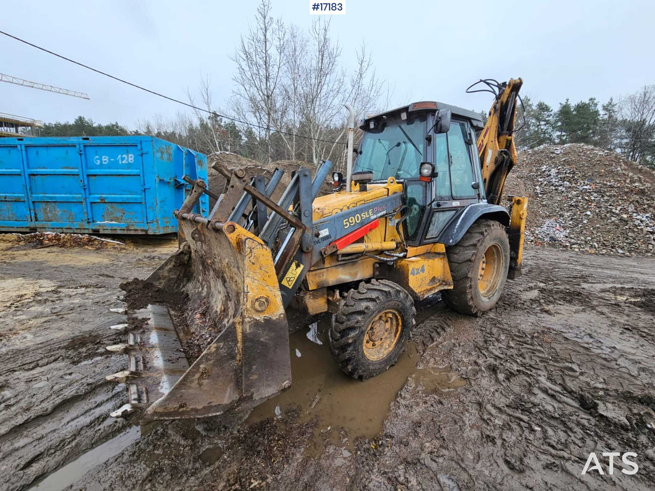 Ровокопач Backhoe loader CASE 590 Super LE PLUS (2000): слика 1
