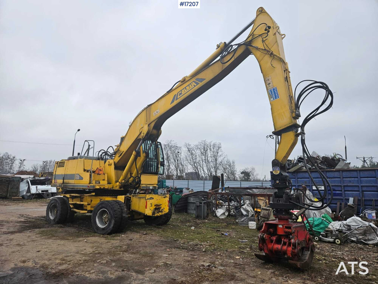 Industry excavator COLMAR 601 (2008) - Багер на тркала: слика 1 Industry excavator COLMAR 601 (2008) - Багер на тркала: слика 1